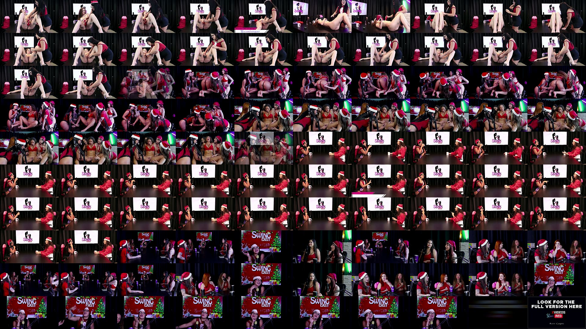 COMPILADOS DO ESPECIAL DE NATAL COM A JUJUBE DEL&Iacute;CIA, BURGUESA, RAPHAELA SAVANAH, BRUNA SURFISTINHA, KAROL REDXXX E ISADORA CLOSEL - PARTE 3 (WATCH ON: SHEER/RED) 预览图