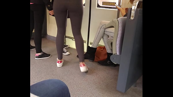 Ass on the train