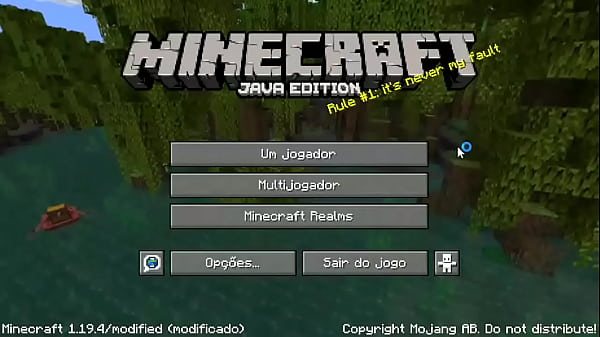 thumb playing minecraft
