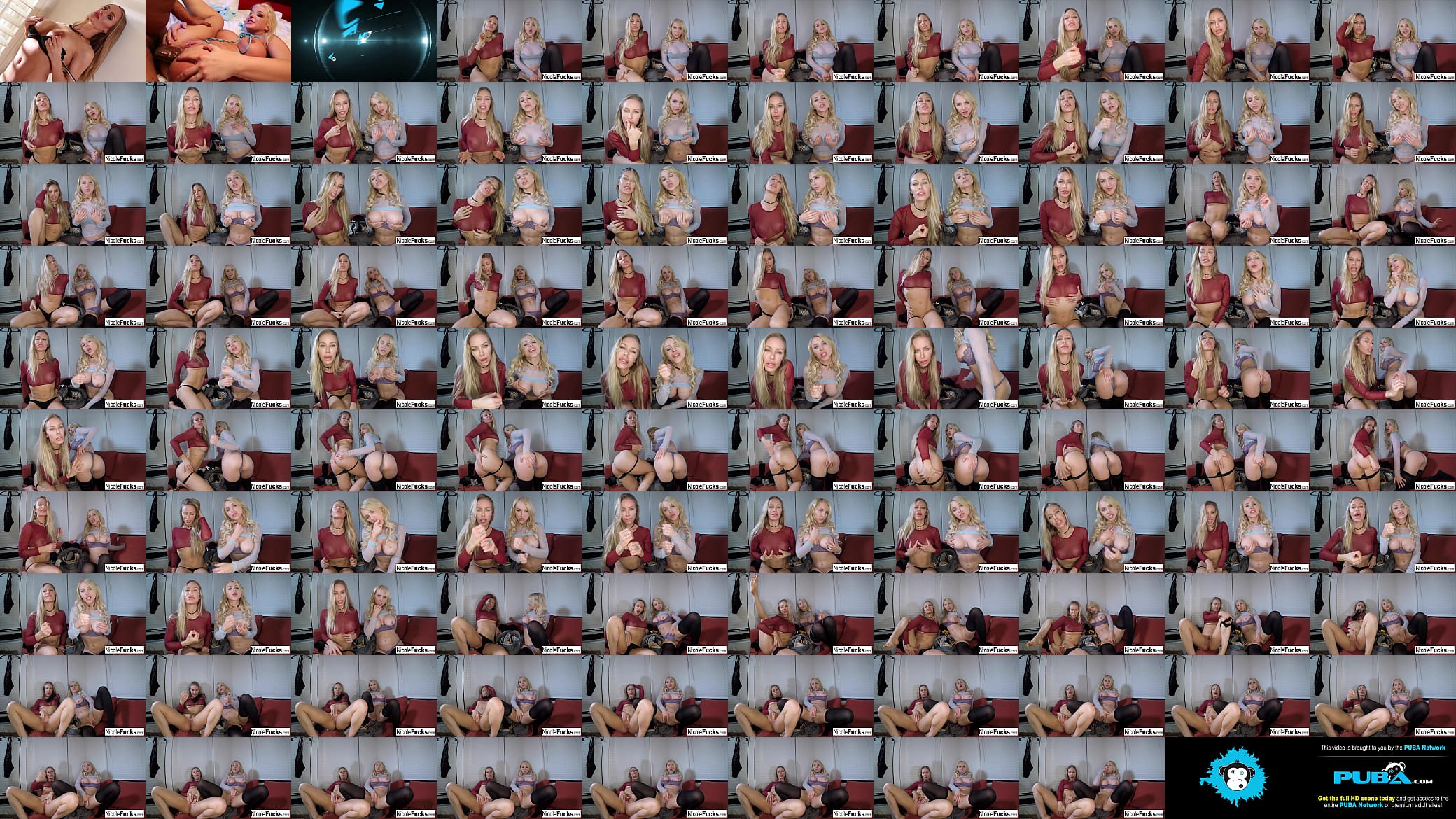 Alix and Nicole Aniston make sure you jerk off while they watch 预览图