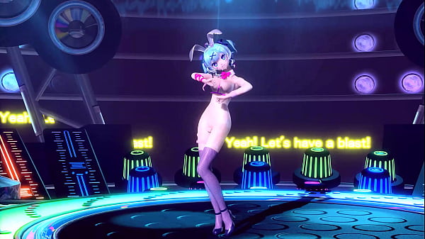 Hatsune Miku Age Age Again Project diva Nude Mod Bunny costume