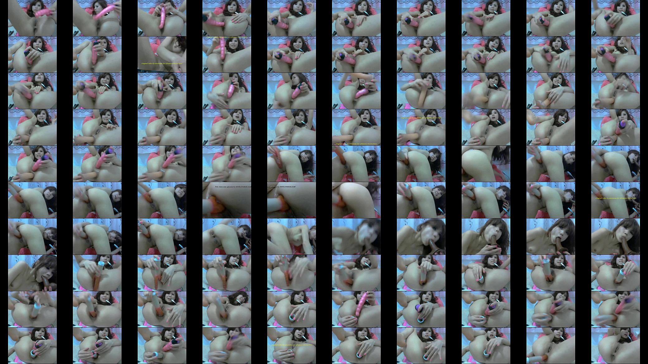 Asian cam girl fucks her jucy pink hole 预览图
