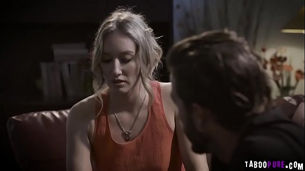 Aunt Riley getting her tight pussy penetrated from behind by Lucas huge man meat