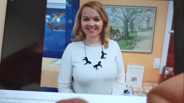 Jerking off to Finnish deputy Prime Minister Ka...