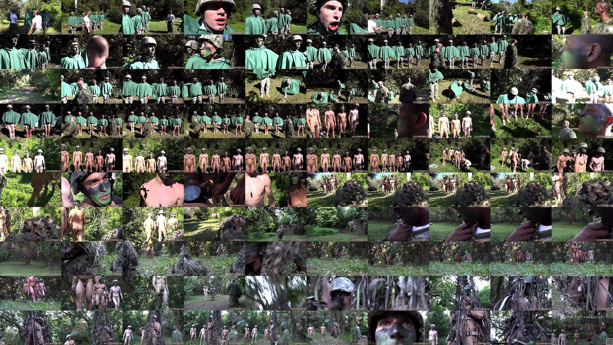 Horny army men naked gay Taking the recruits on their very first run 预览图