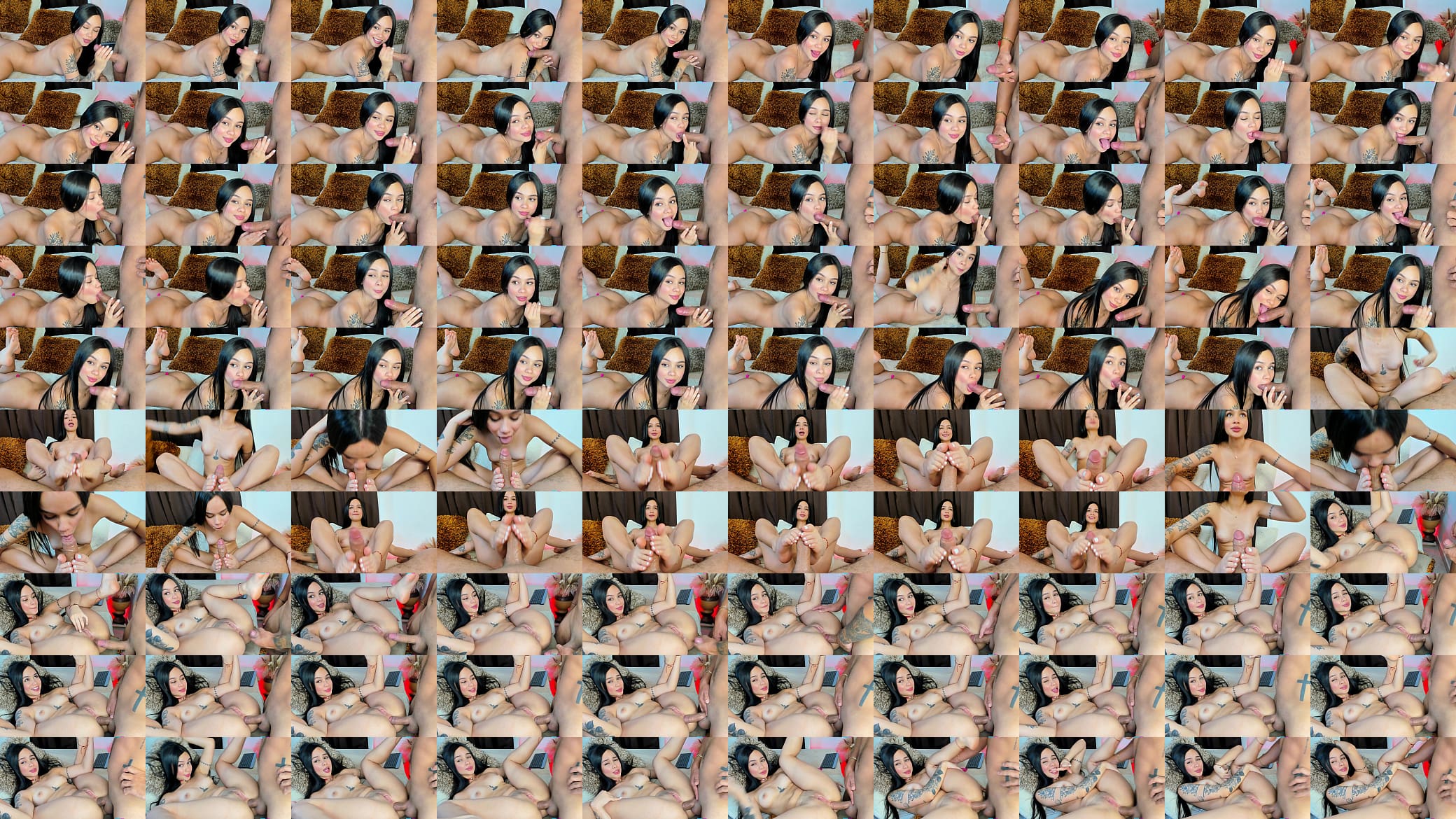 Footjob   blowjob COMBO and then anal sex! Beautiful girl having fun with her boyfriend 预览图