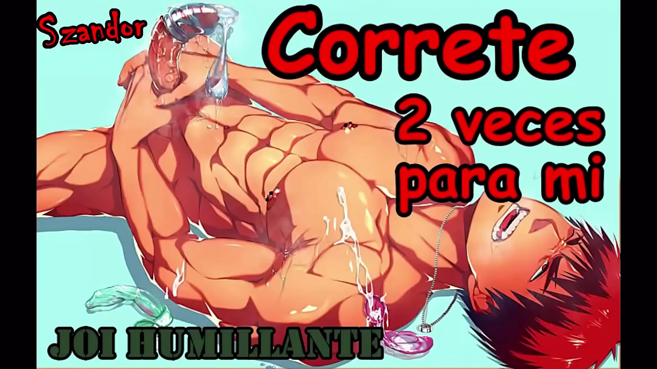 JOI - C&oacute_rrete dos veces para mi de manera humillante. - Audio