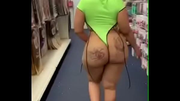 Public Ebony booty