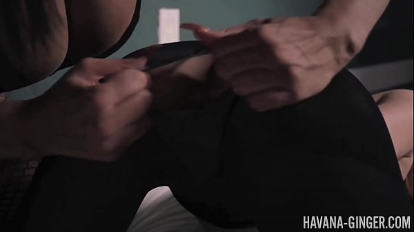 PORNSTARPLATINUM Lesbo Havana Ginger Dominates Angel Smalls