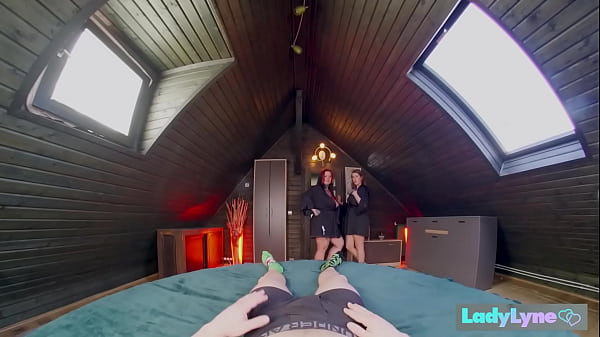 Wrong Room, Right Holes! Lady Lyne and Sabien Demonia Catch me and Use me like a Fucking Toy at LadyLyne