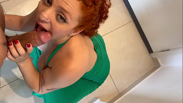 Home alone with my redhead sister-in-law! I fucked her pussy without a condom and came in her mouth.