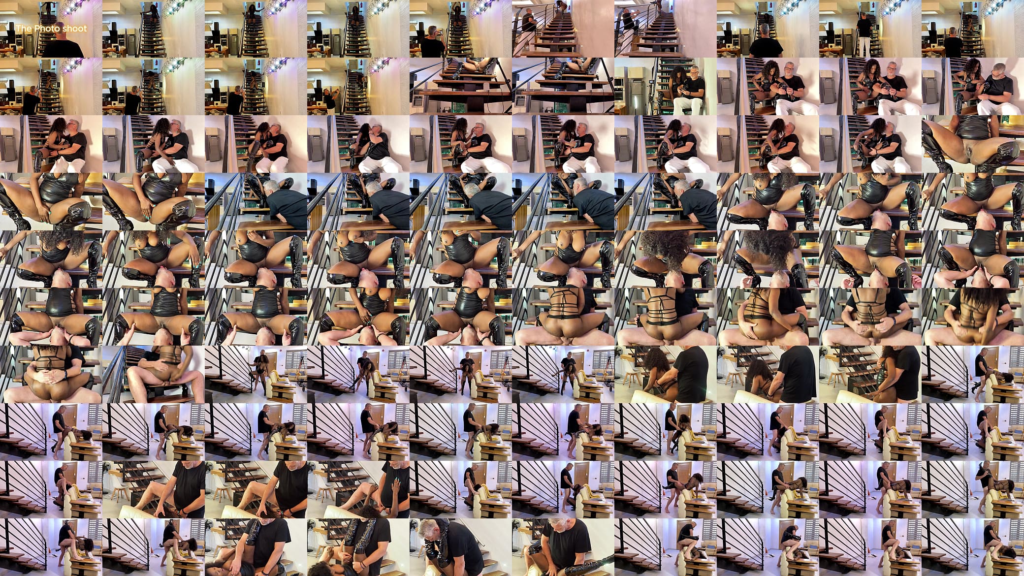 Stairway to deduction - photoshoot end in intense fucking on stairs 预览图
