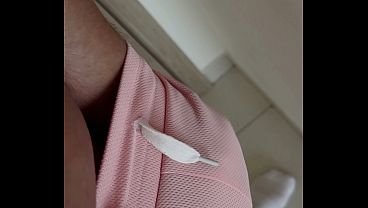 Cum on my wife’s shorts while they were cooking.