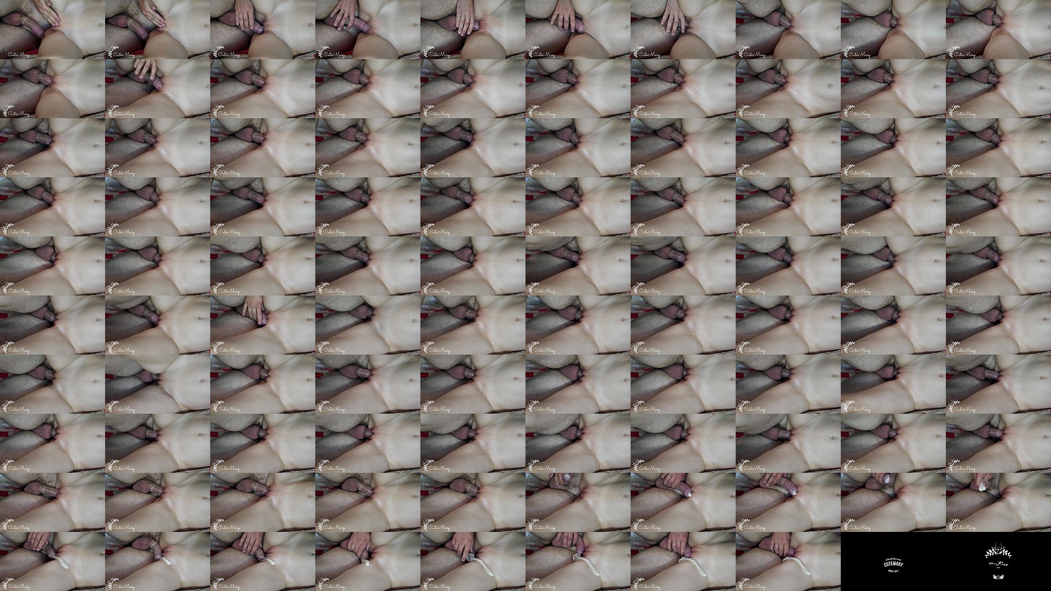 Close up Fucking in condom and full sperm condom 预览图