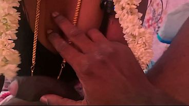 Tamil Wife pleasure up her husband to attain her Orgasm