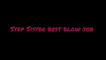 Step sister blow job and jerk of step brother with huge cum full