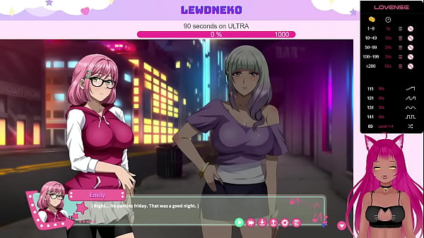 VTuber LewdNeko Plays Futa Fix: Dick Dine and Dash