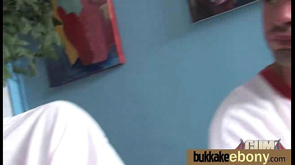 Busty black babe bubble bath group cocksuck! 5