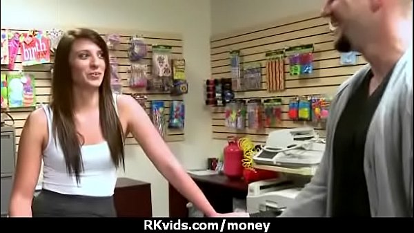 Slutty amateur babe is paid cash from some crazy public sex 29