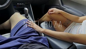 Alone and Horny in the Taxi while Parked