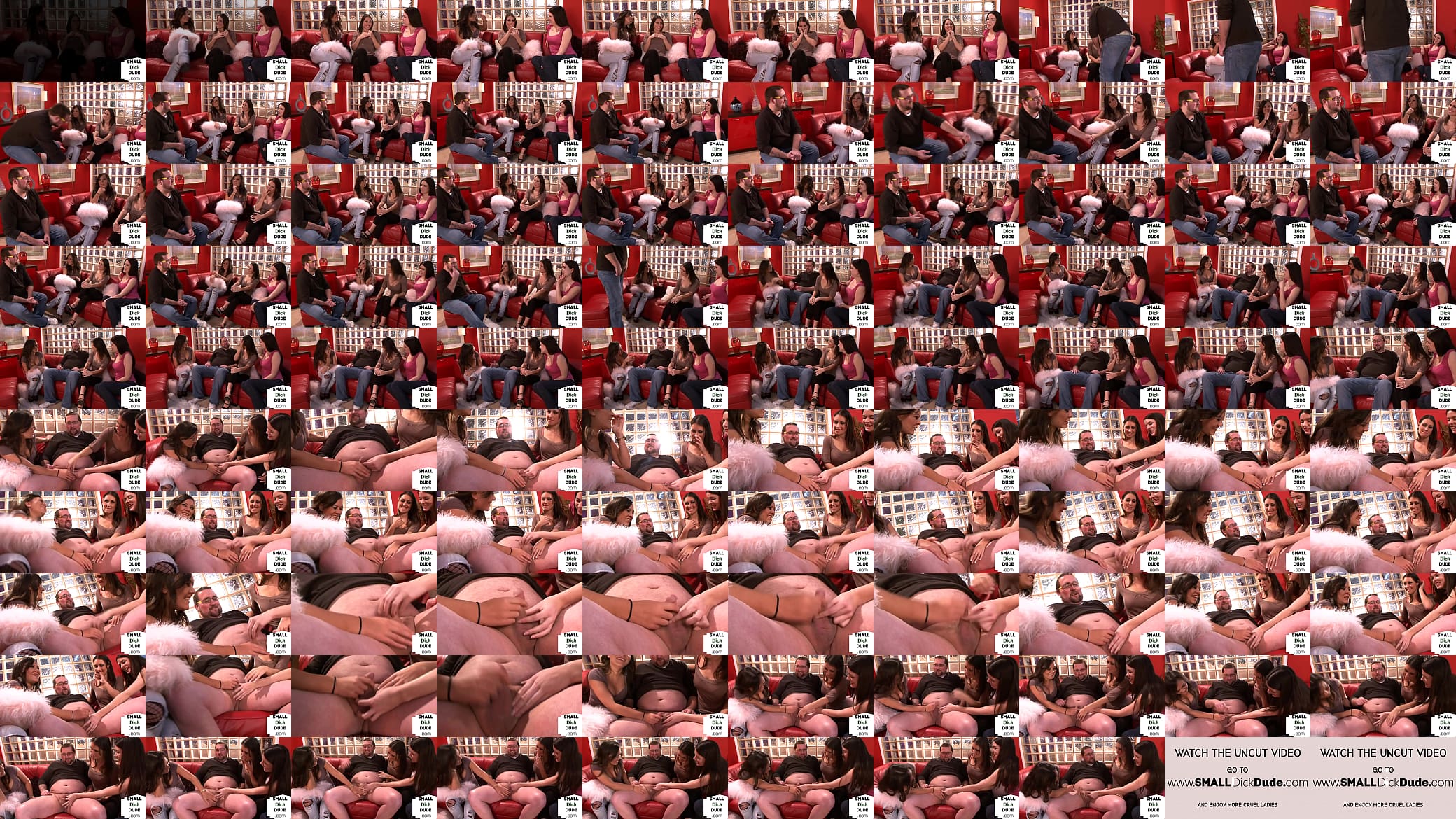 CFNM femdom group giving handjob during SPH 预览图