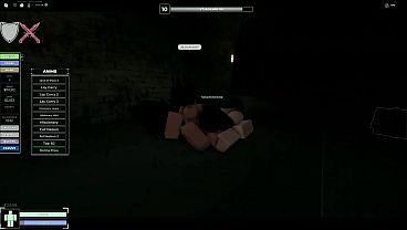 hot futa girl fucks a twink in sewers 