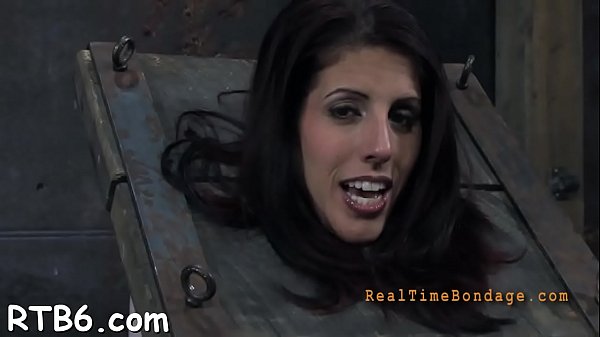 Intense caning for worthless hottie