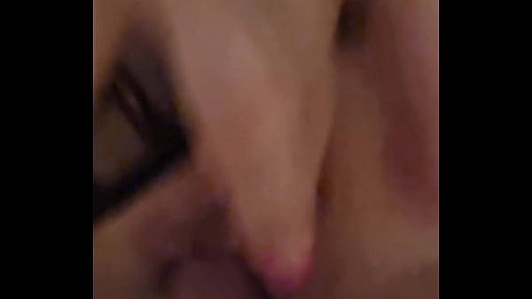 The Spanish blonde lets a good cock be inserted while she masturbates