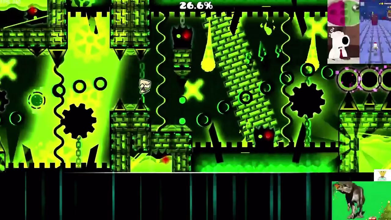 TRANS STEPSIS ES VIOLADA HARDCOREMENTE POR ENANO VERDE DEL GEOMETRY DASH (ROPA APRETADA)