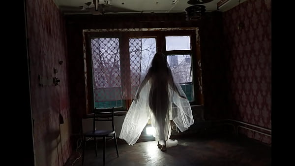 Ghost in a-maj in abandoned House