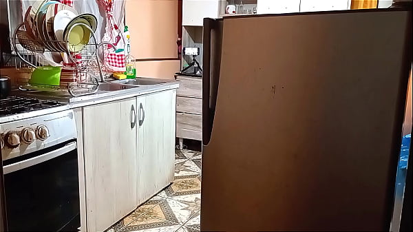 real homemade sex in the kitchen