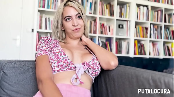 PutaLocura - Huge titted blonde Dulce Maylene fucks hard and gets cum all over her face