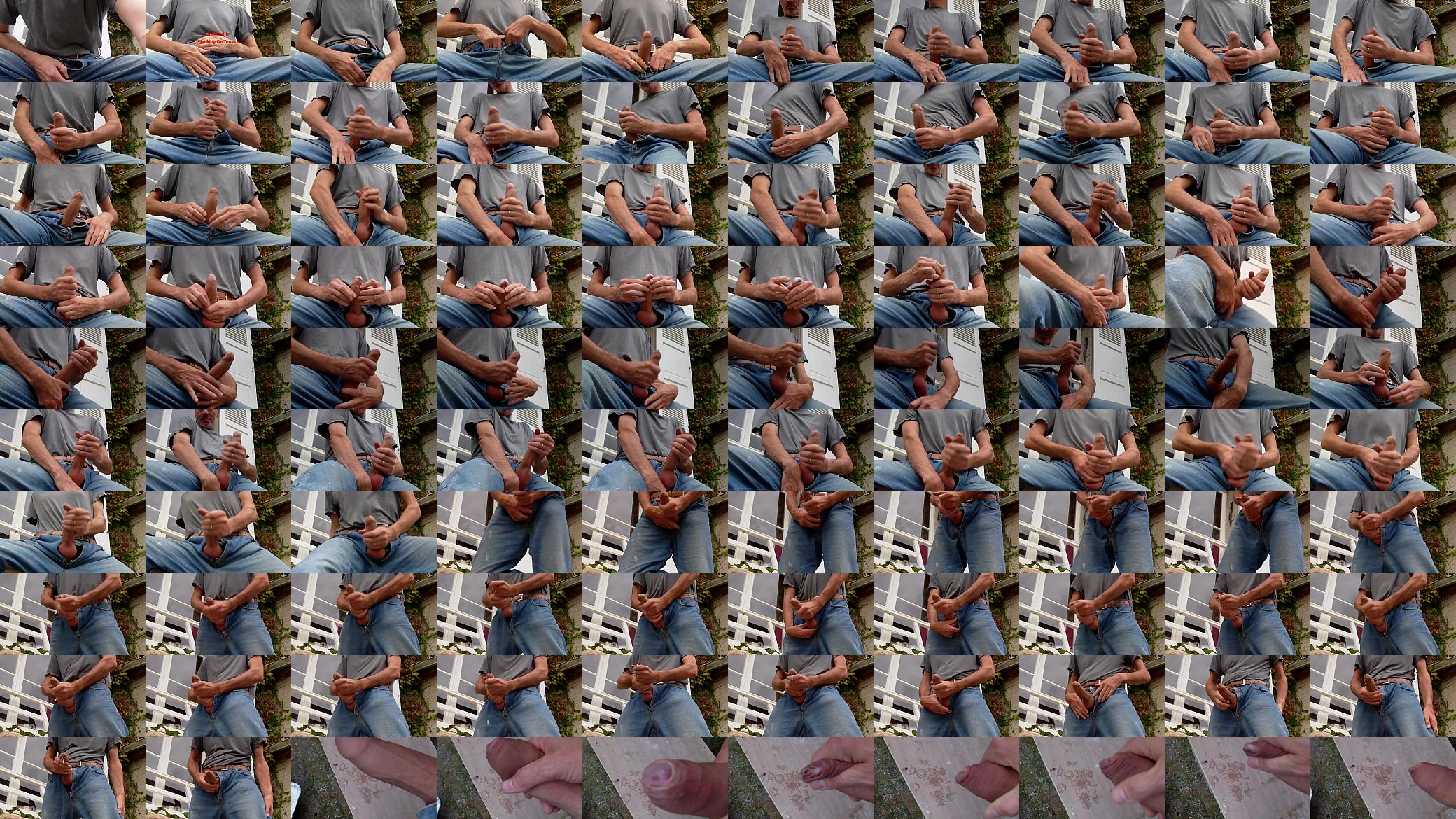 Wanking On Terrace 预览图