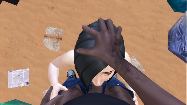 Cheating Wife Fucks Homeless Man in Front of Husband - DDSims