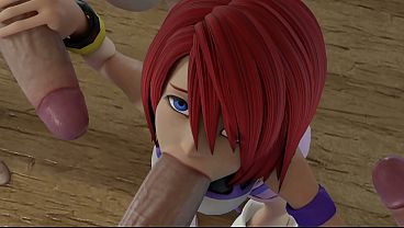 Kairi jerking off some guys