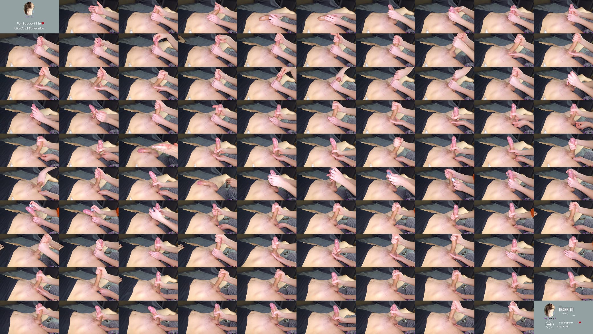 Amazing prostate and penis massage, big wide cock ruined orgasm, here&#039;s how to do it! 预览图