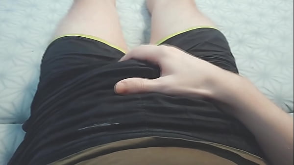 Intense Solo Bulge Edging in Gym Shorts &ndash; Huge ...