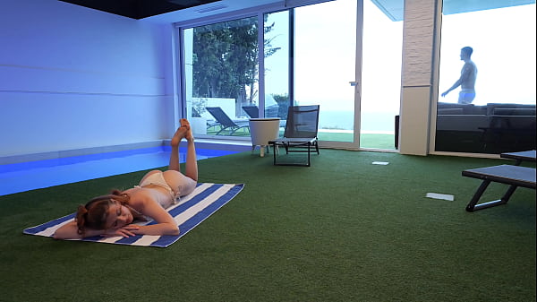 I Fuck This Submissive Redhead Hard in the SwimmingPool - Mia Stone