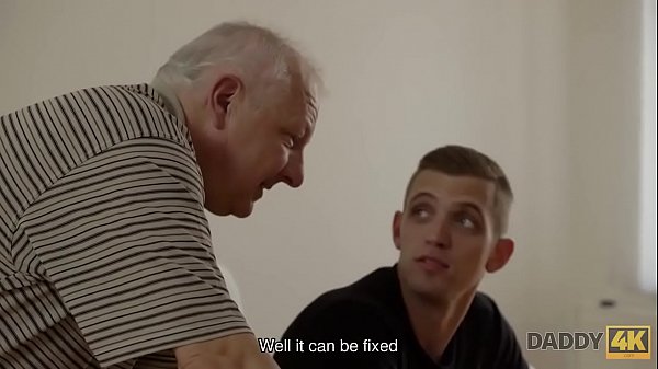 Download Video - DADDY4K&period; Teen lassie is happy to taste old boner and receive a facial