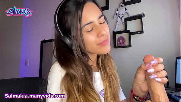 Download Video - Slow motion Handjob&comma; Blowjob- Salmakia
