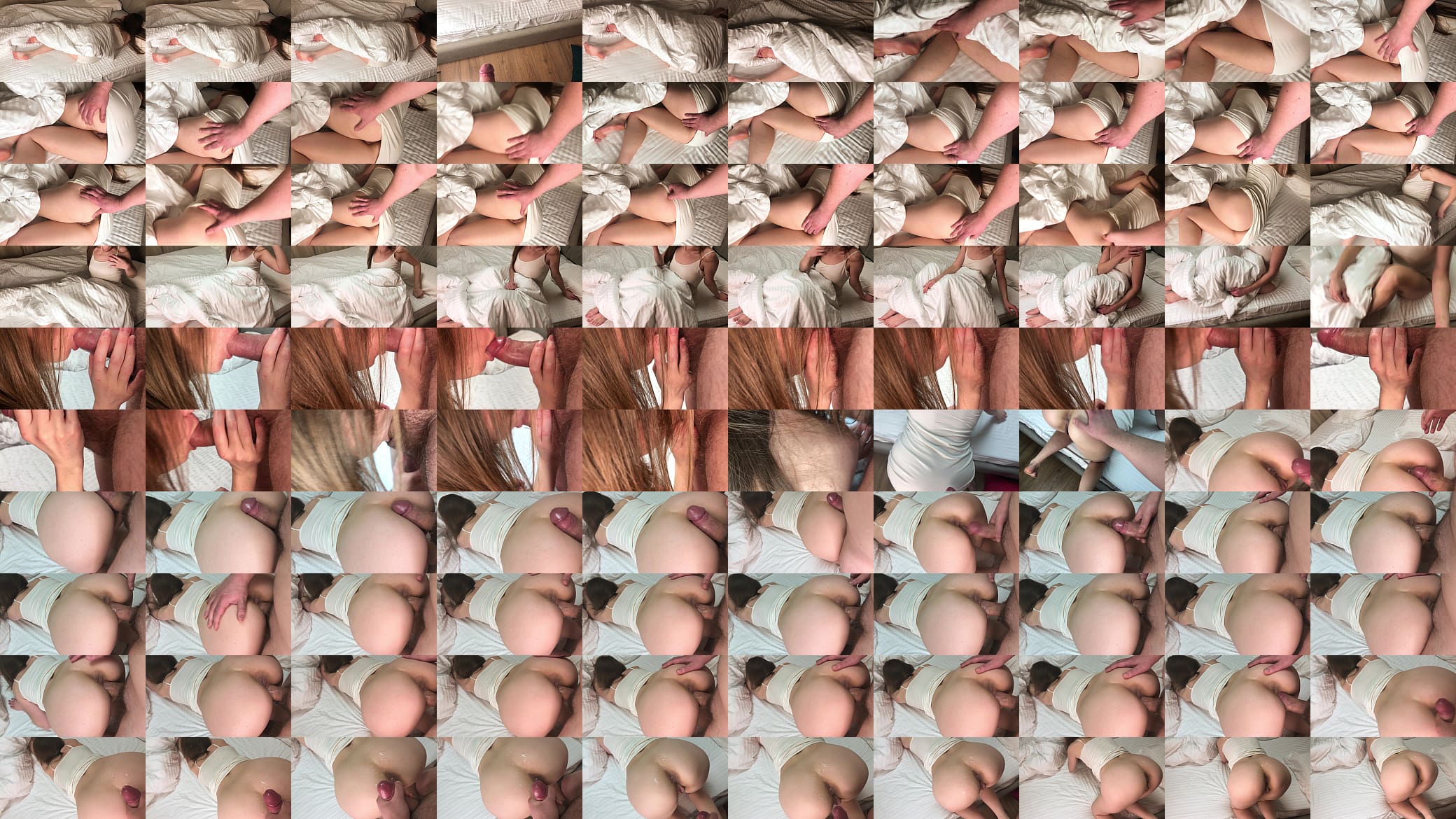Woke Up With Hard Cock and Fucked Insolently. Russian Amateur Video with Conversation 预览图