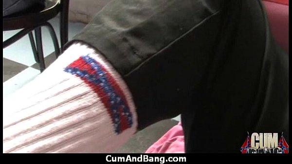 Cum Slut Introduced To Bukkake 6