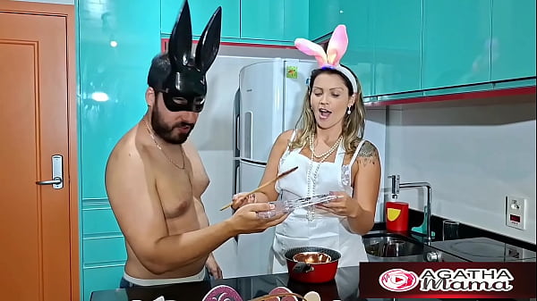 Mama Studio: A special Easter with Mama! I got an Easter egg and he gave me a blowjob and some pussy. Thumbnail