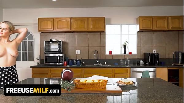 Thick StepMom Lets StepSon Fuck Her MYLF Muff All Around The House - FreeUse Milf