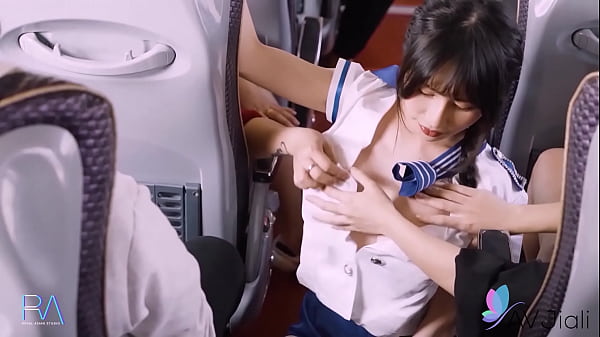 Chinese AV Porn Sex tour bus with Busty Asian slut