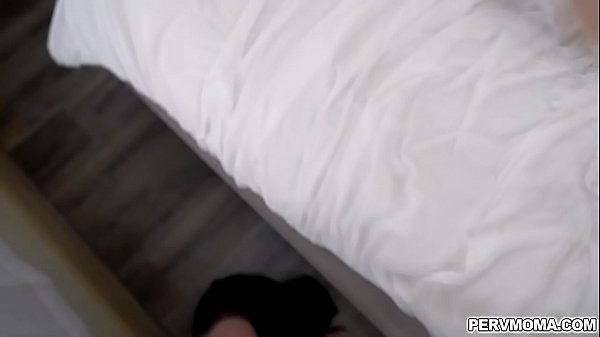 Stepmom slides stepsons young boner deep into her warm mouth!