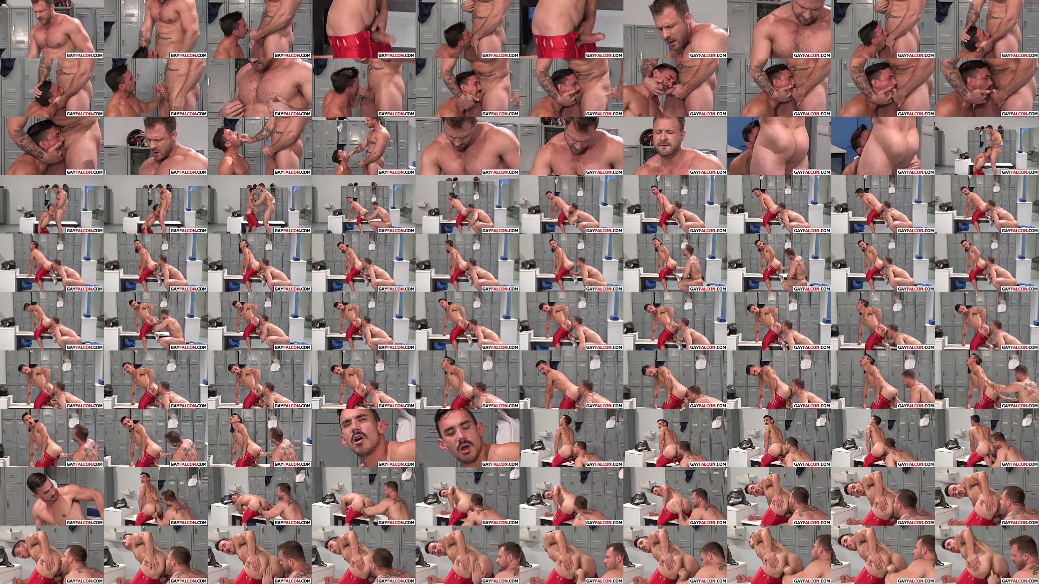 Locker room sex with Adam Avery and Austin Wolf 预览图