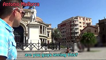 Kissing A Italian Girl In Public