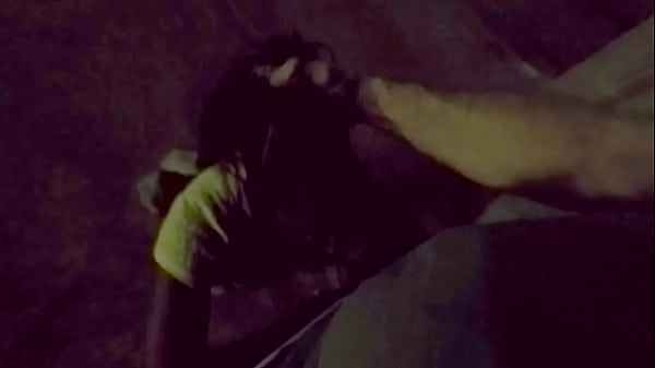 Black mouths matter! Erica sucks cock in public.