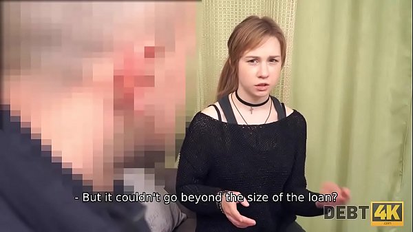 Debt4k. Alice Klay gets fucked by stranger because she took out a loan for iPhone